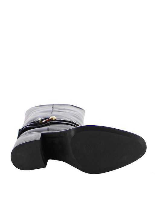 Leather Women's Boots Black
