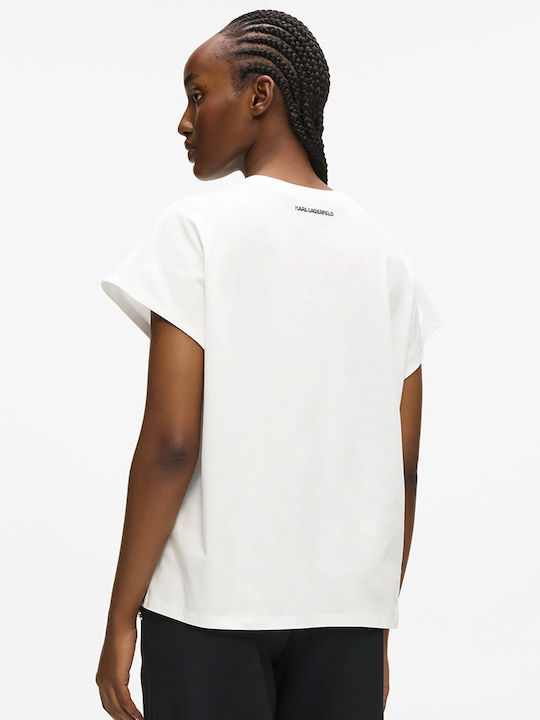 Logo Damen T-Shirt White