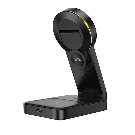 Lamtech Wireless Charger (Qi Pad) 5W Power Delivery Blacks (LAM980879)