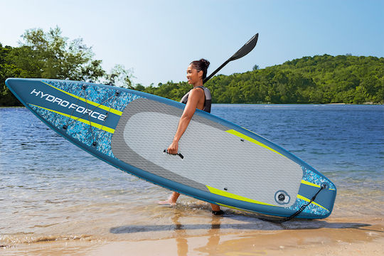 Bestway Aqua Glider Φουσκωτή Σανίδα SUP με Μήκος 3.2m Τιρκουάζ