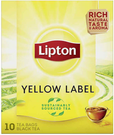 Lipton Черен Чай 10 Чанти 1.5гр 10бр