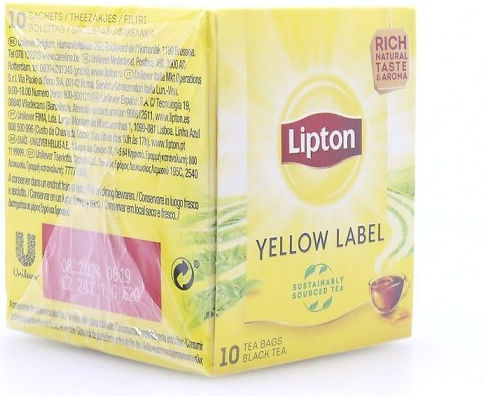 Lipton Negru Ceai 10buc