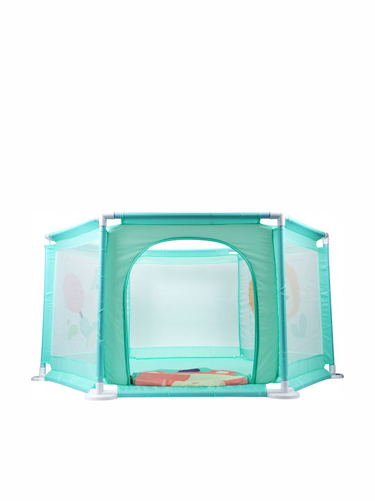 MalPlay Park with Mattress Blue