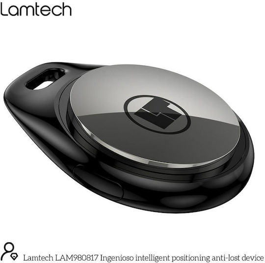 Lamtech LAM980817 Compatibil Cu Apple Find My & Google Find Hub Negru
