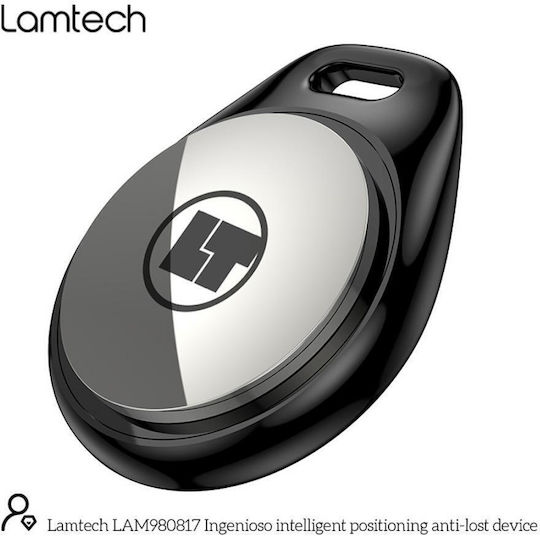 Lamtech LAM980817 Compatibil Cu Apple Find My & Google Find Hub Negru