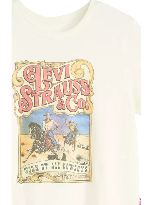 Graphic Boxy Women's T-shirt White