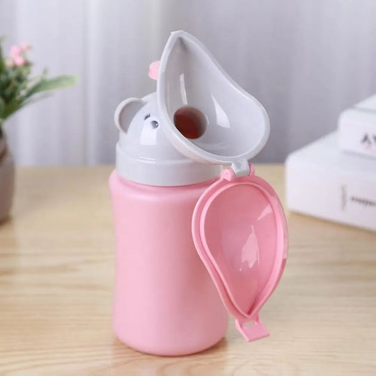 Little Mom Potty Portabil cu Capac Roz