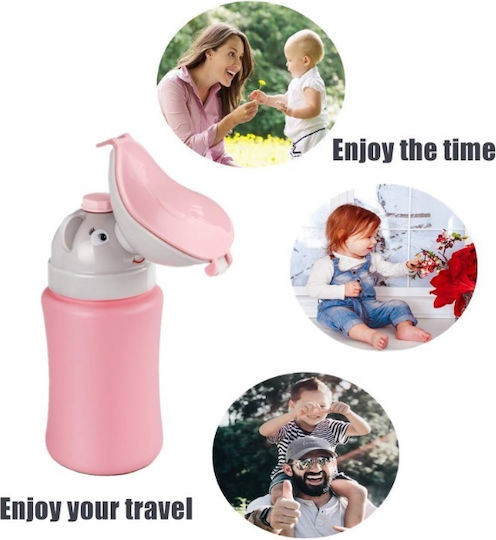 Little Mom Potty Portabil cu Capac Roz
