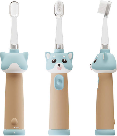 Vitammy ePuppy Periuță Electrică Pentru Copii Cu Cronometru Albastră Cu Rezerve