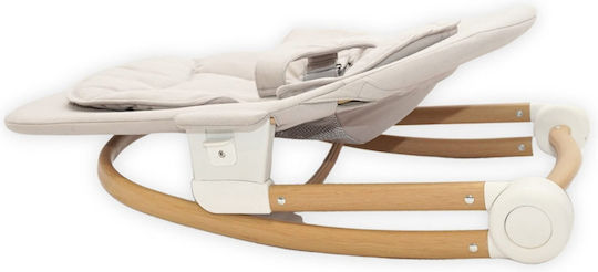 Bo Jungle Χειροκίνητο Relax Μωρού Grow With Me Pure White