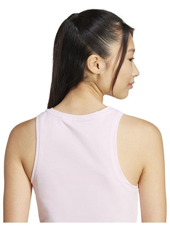 Essentials Linear Bluza Damă Sport Fără Mâneci Roz Deschis