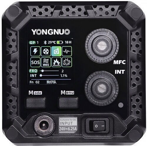 Yongnuo Cob Led Lumină Video 150w Bicolor Smart Yongnuo Yn150li Mini Bowens 2700k 6500k Negru