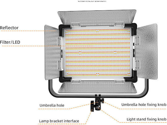 Yongnuo Kit De Iluminare 1 Corp De Iluminat 100W 2000 - 10000K RGB Cu Softbox