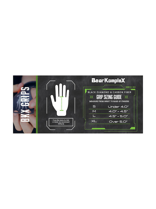 Black Diamond Bear Komplex Mănuși Sport Crossfit Pentru Bărbați Mânere Negre