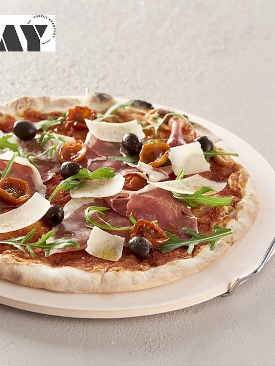 Espiel Day Stone Pizza Serving Platter 33x33cm
