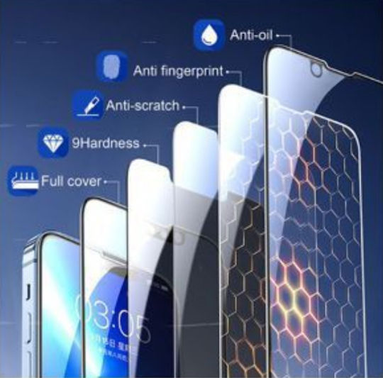 Technovo Privacy Tempered Glass (iPhone 17 / 17 Pro / 16 Pro)