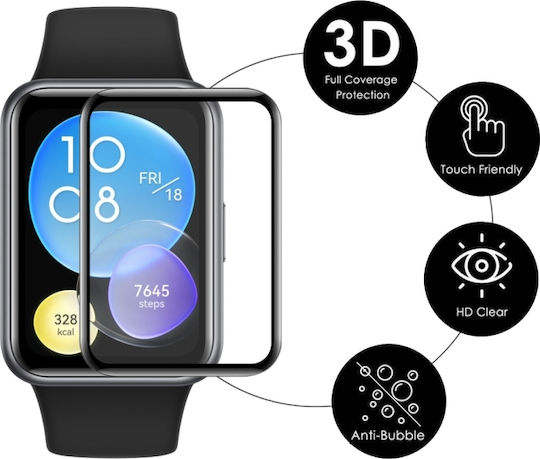 3d Full Coverage Soft Screen Protector για το Huawei Watch Fit 1τμχ SYA002337801