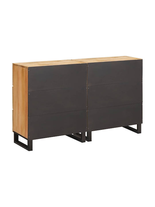 Συρταριέρα Κρεβατοκάμαρας mit 6 Schubladen Coffee 60x33x75cm