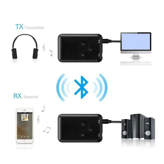 Transmițător Receptor Audio Wireless Bluetooth Adaptor Tx Rx Modul Cablu Jack de 3,5 mm