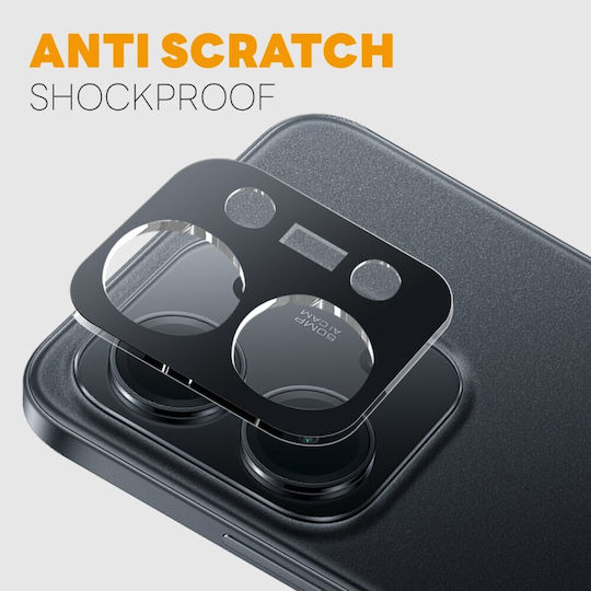 Northjo Προστασία Κάμερας Tempered Glass Μαύρο για το Xiaomi Redmi 15C, Poco C85