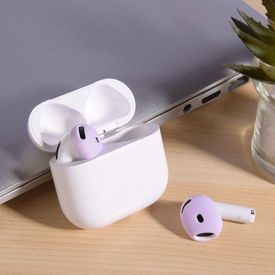 Καλύμματα Σιλικόνης σε Μπλε χρώμα για Apple AirPods 4
