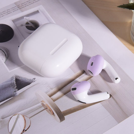 Καλύμματα Σιλικόνης σε Μπλε χρώμα για Apple AirPods 4