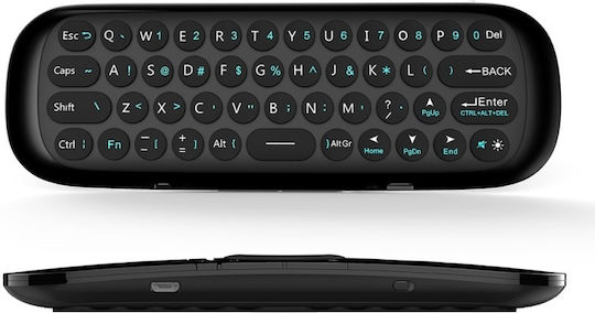 Techstar W1 4in1 Telecomandă Wireless Airmouse Tastatură Controler Mouse Ideal Smart TV PC TV Box