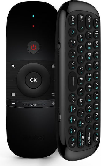 Techstar W1 4in1 Telecomandă Wireless Airmouse Tastatură Controler Mouse Ideal Smart TV PC TV Box