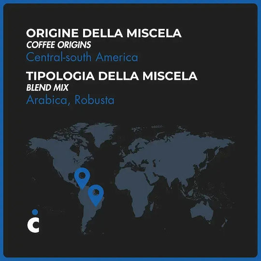 IL Caffe Italiano Kapseln Espresso Milano Kompatibel mit Maschine Nespresso 120Mützen
