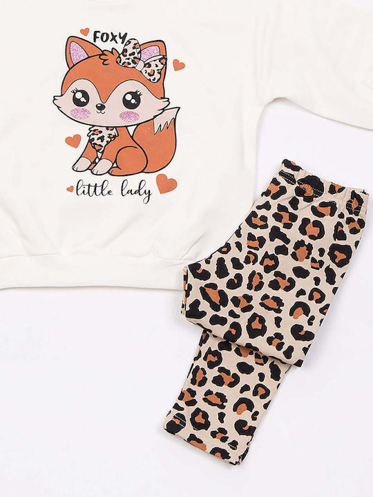 Kids' Set with Leggings Winter 3pcs Graphite