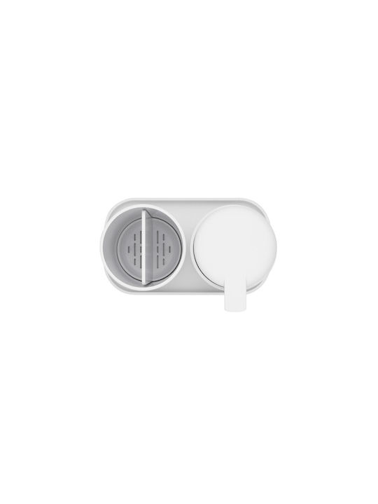 Brabantia Plastic Bathroom Accessory Set White 3pcs