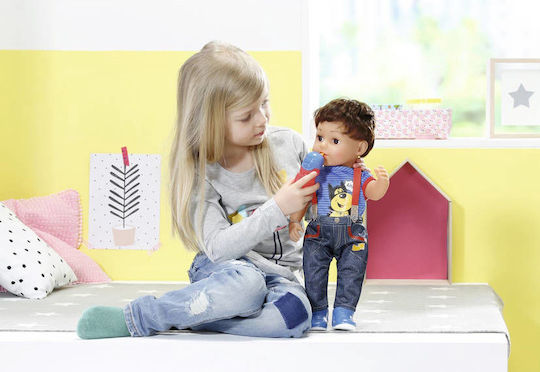 ZAPF Creation Baby Born Set Papușă Bebe Interactiv Frate 43 cm