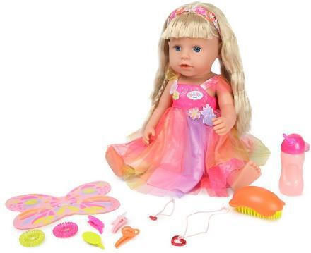 ZAPF Creation Baby Born Baby Doll Soft Touch Sister For 3+ Years 43 cm