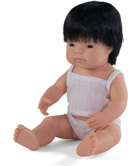 Miniland Baby-Puppe Asiatischer Junge 38 cm