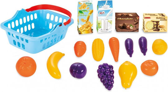 Pilsan Obst- & Gemüsespielzeug Obstkorb 12Stück