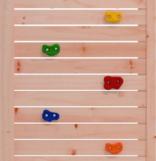 vidaXL Holzturm 110.5x52.5x214cm. Braun