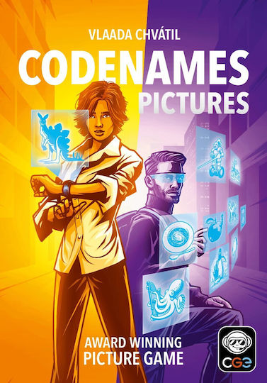 Board Game Codenames Pictures for 2-8 Players 10+ Years Old (EN) Czech Games Edition