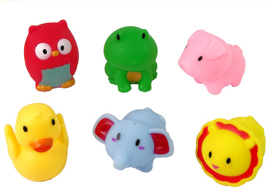 Lean Toys Bath Ducks for 18++ Months