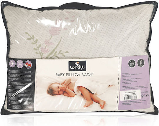 Lorelli Βρεφικό Μαξιλάρι Ύπνου Cosy Senses Μπεζ 32x42εκ.
