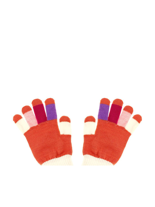 Georgia Accessories Πλεκτά Γάντια «orange Warmth»