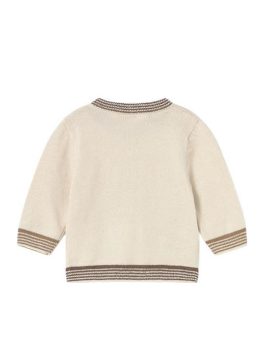 Kinderpullover Langarm Beige