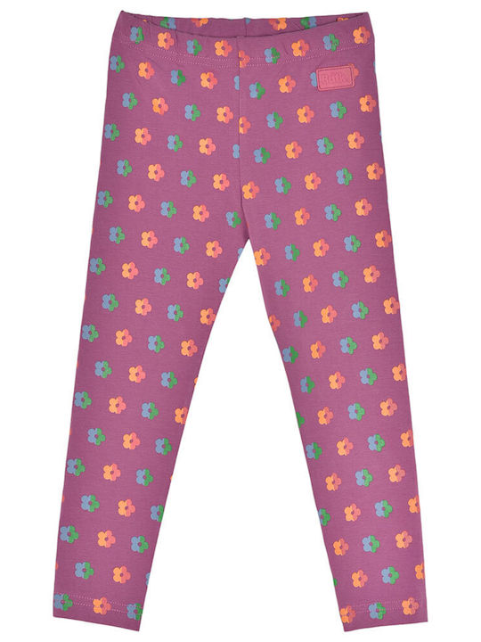 Kids' Set with Leggings Winter 2pcs Purple