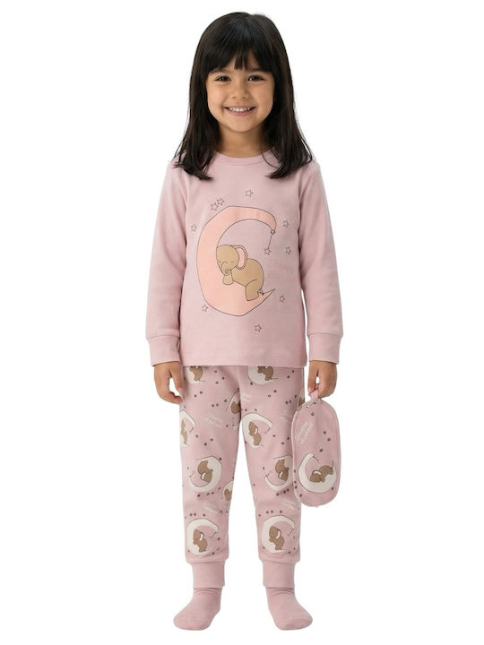 Evita Kids Winter Pajama Pink