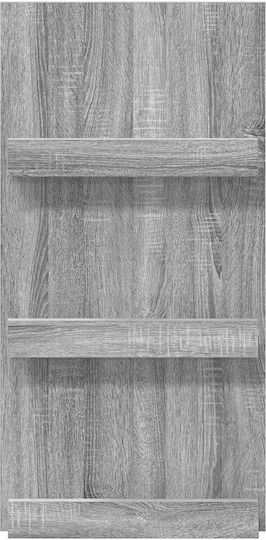 vidaXL Zeitschriftenständer Gray 51x11x102cm 1Stück