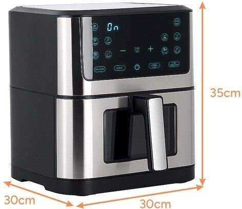Heißluftfritteuse 8Es Schwarz ZY12553QWS12