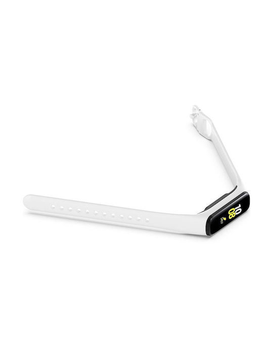 Σιλικόνη Λουράκι Samsung Galaxy Fit E Sm-r375 Λευκό
