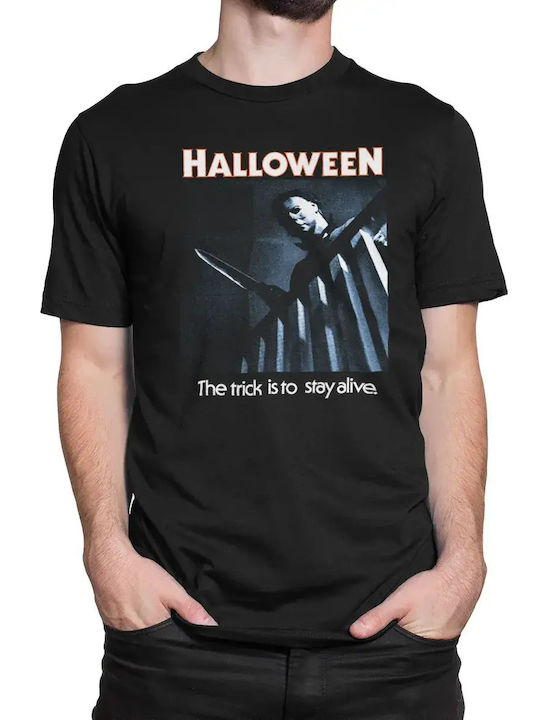 Stay Alive Halloween Black T-shirt Pa-1-hal004-papl3106-bk Stay Alive Halloween Black T-shirt Pa-1-hal004-papl3106-bk