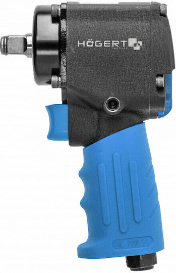 Högert HT4R626 Air Impact Wrench 1/2 Square Drive with Maximum Torque 69.34 kgm