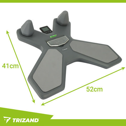 Trizand Multicolour Abs Trainer With Mat