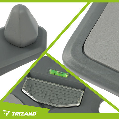 Trizand Multicolour Abs Trainer With Mat